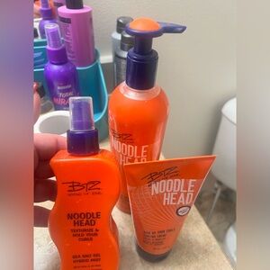 Noodle Head Orange Hair Styling Trio